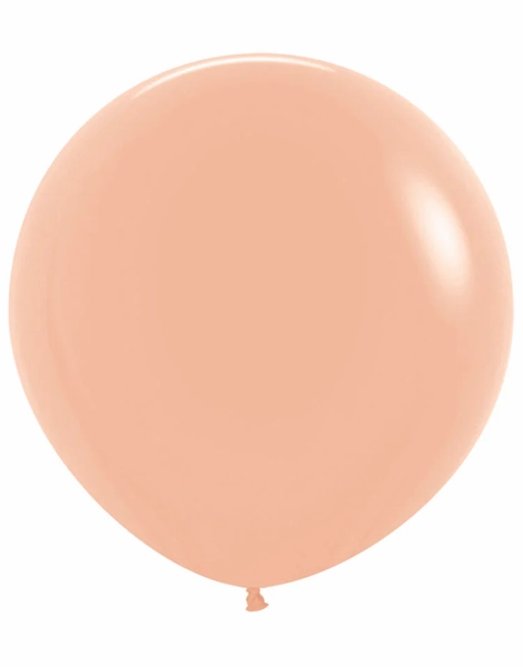 18in Sempertex Deluxe Peach Blush 25ct