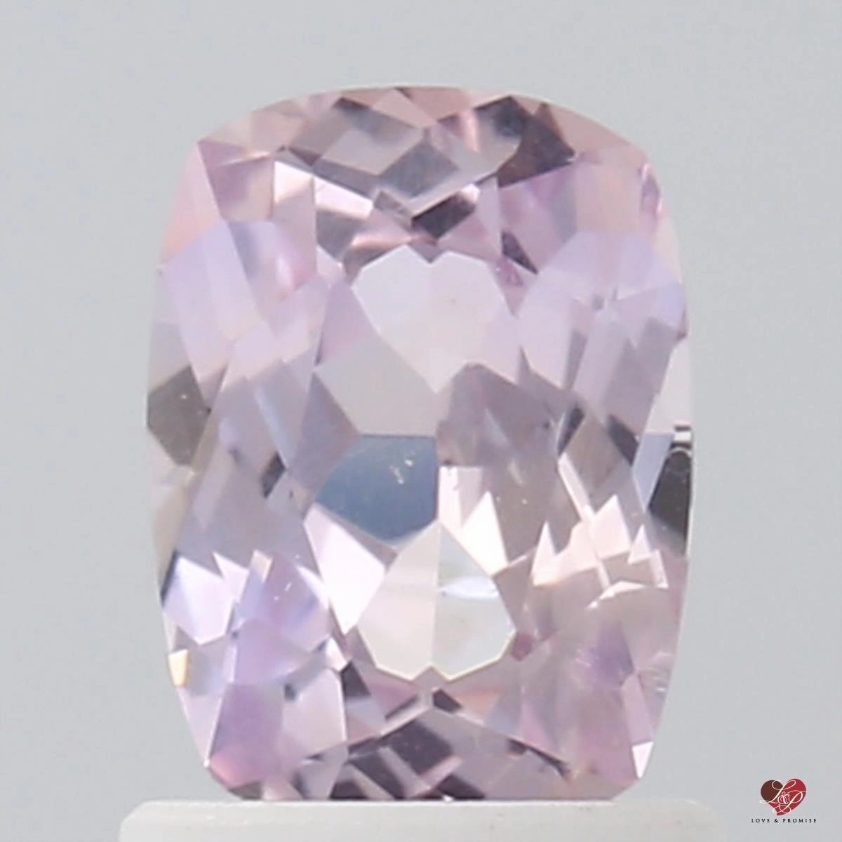 1.16cts Rectangle Cushion Raspberry Blush Champagne Sapphire