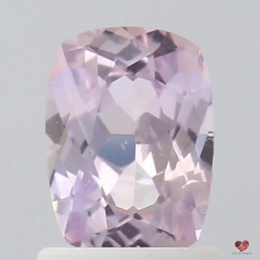 1.16cts Rectangle Cushion Raspberry Blush Champagne Sapphire
