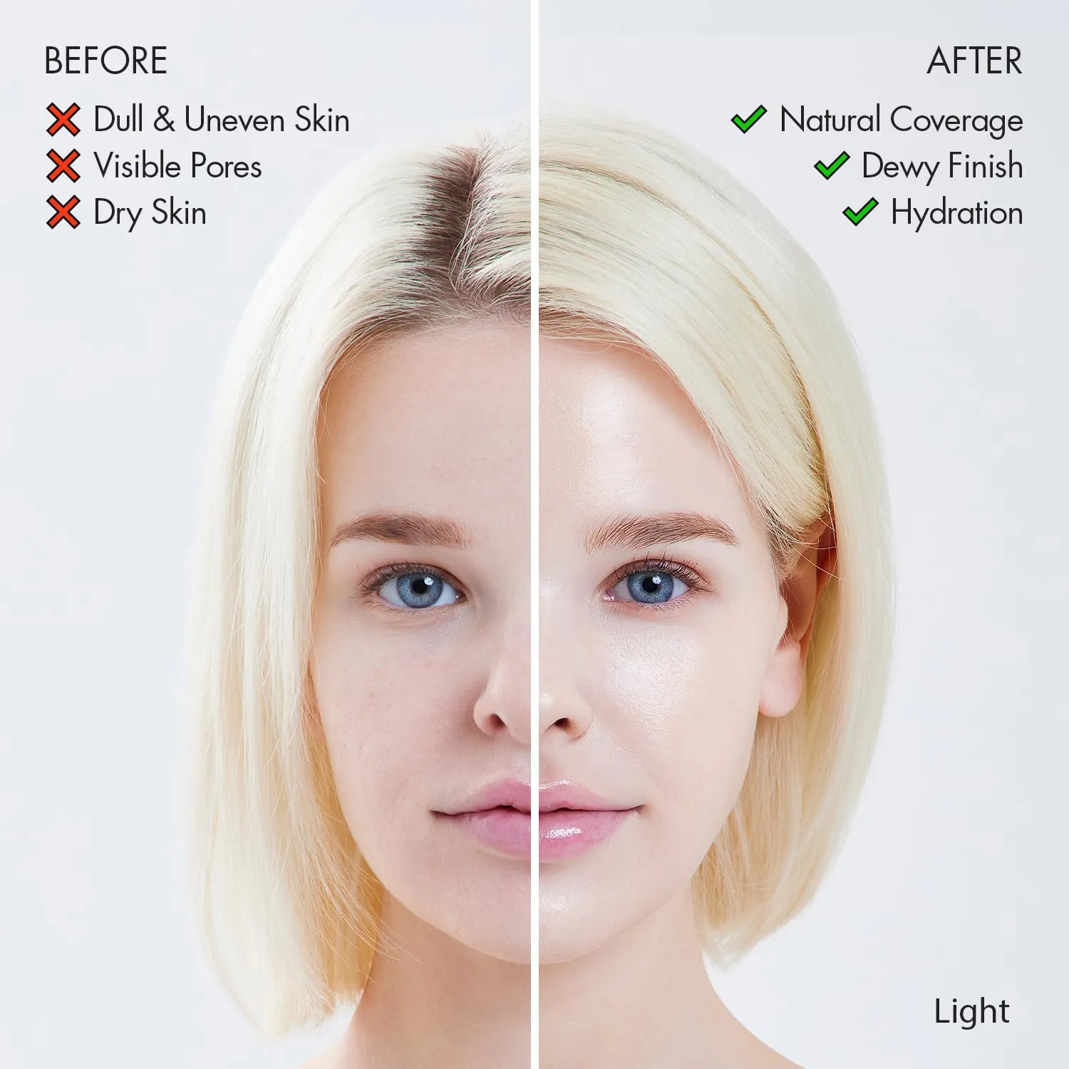 AGE20'S Signature Essence Pact SPF 50  | Pack of 2 | 21 Light Beige | Cream Foundation, Dewy Finish, Natural Coverage | Korean Cushion Foundation