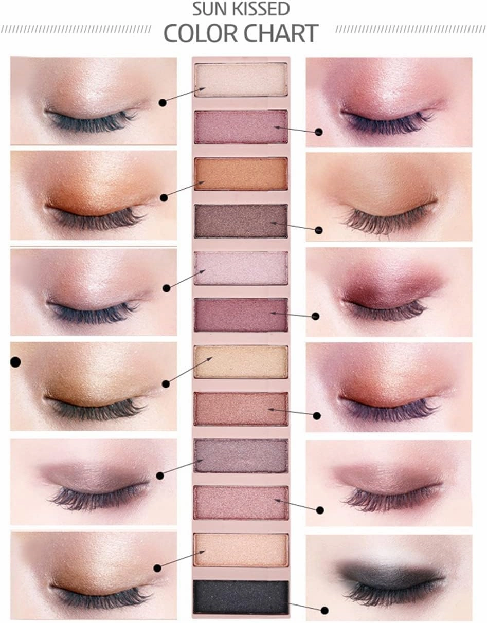 All in One Makeup Set 12 Colors Eyeshadow Palette Matte Foundation Face Primer (UK ONLY)