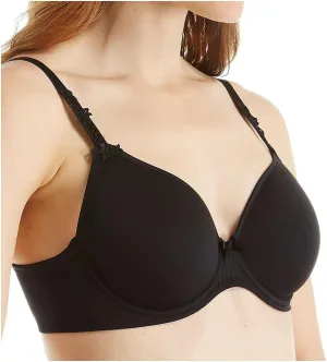 Antigel Women's Antinea Essential Fit 3D Spacer Cup Plunge Bra, DCC2789, Black, 34C