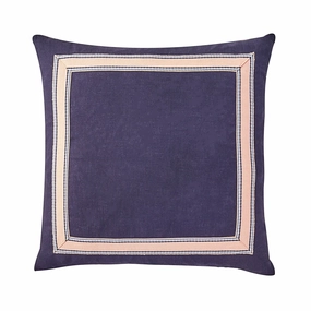 Best value & Peach Pillow Cost-effective Navy Trim
