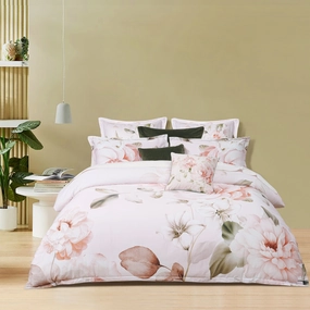 Bianca Bedding LAYLA Cotton Sateen Quilt Cover Set