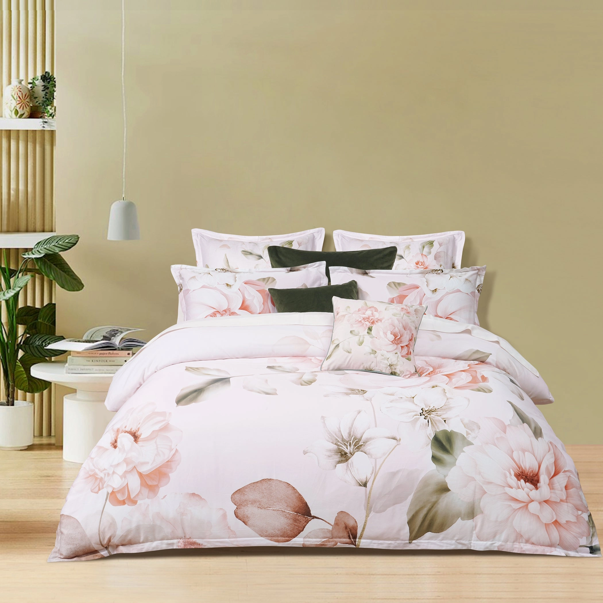 Bianca Bedding LAYLA Cotton Sateen Quilt Cover Set