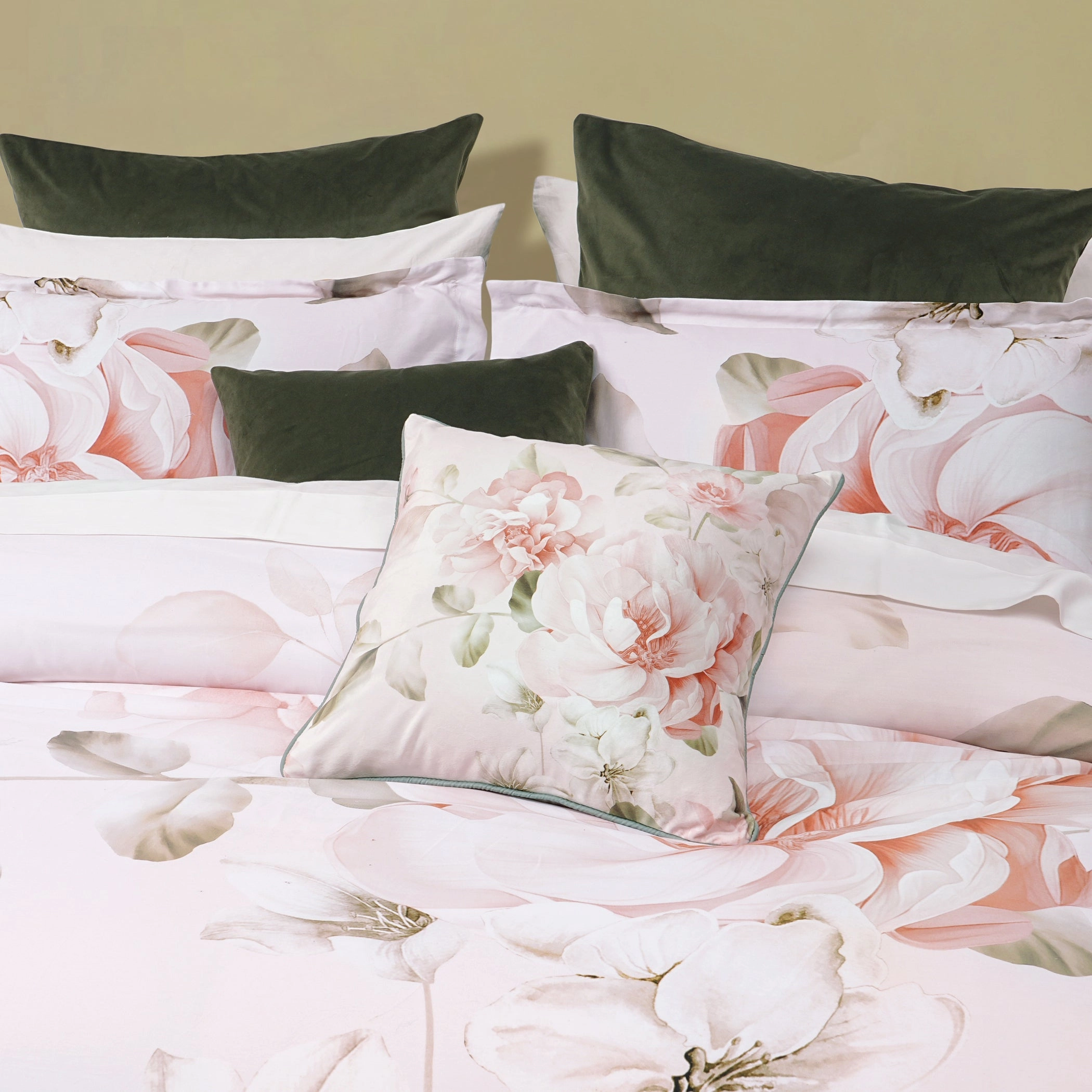 Bianca Bedding LAYLA Cotton Sateen Quilt Cover Set