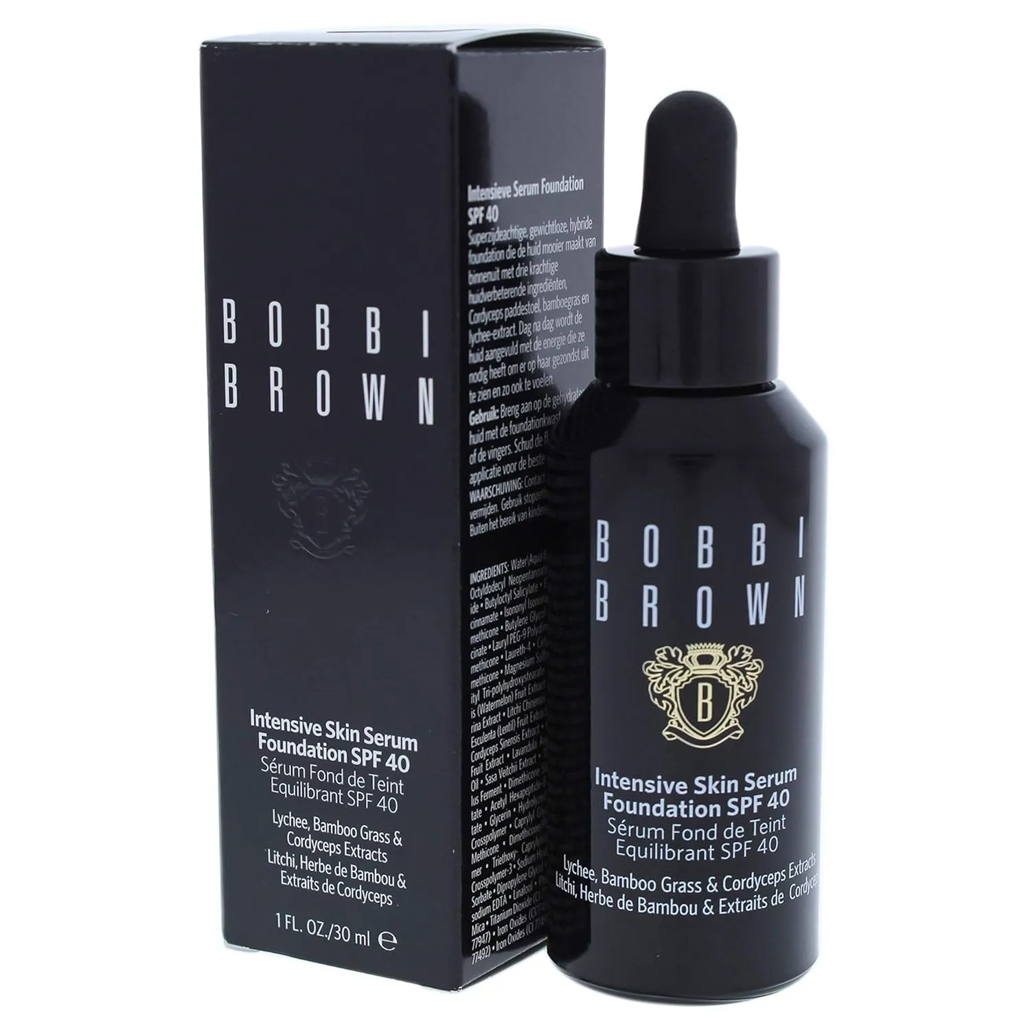 Bobbi Brown Intensive Skin Serum Foundation SPF 40 05 Honey for Women, 1 Ounce