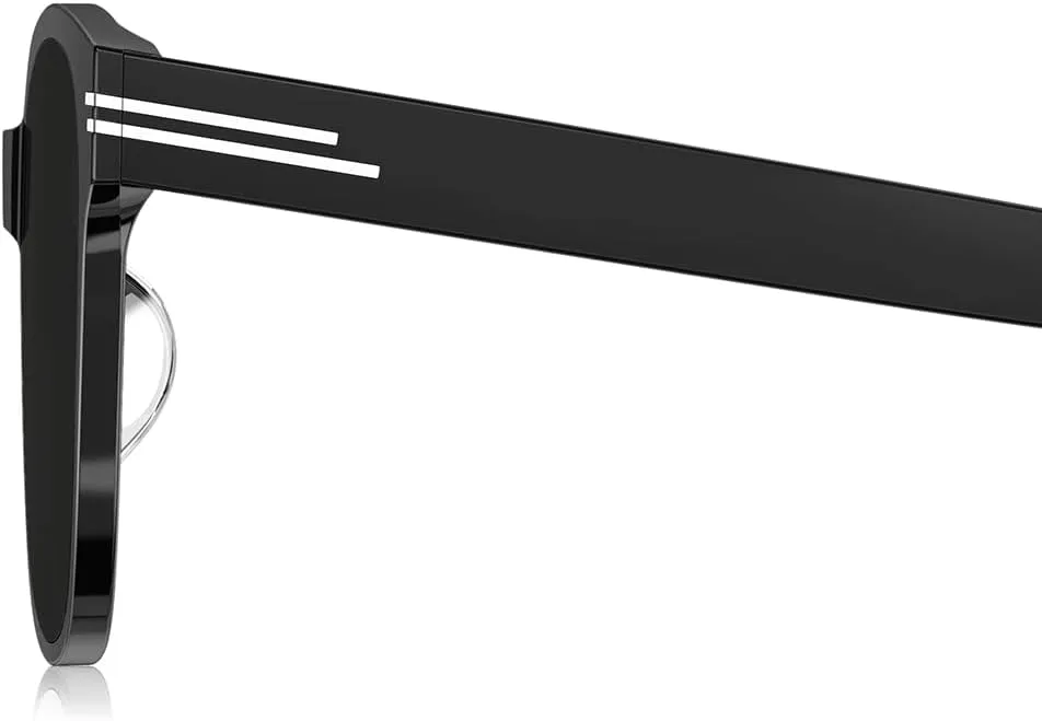 BOLON Men Women Retro Square Polarized Sunglasses, Exclusive Eyewear Brand of EssilorLuxottica