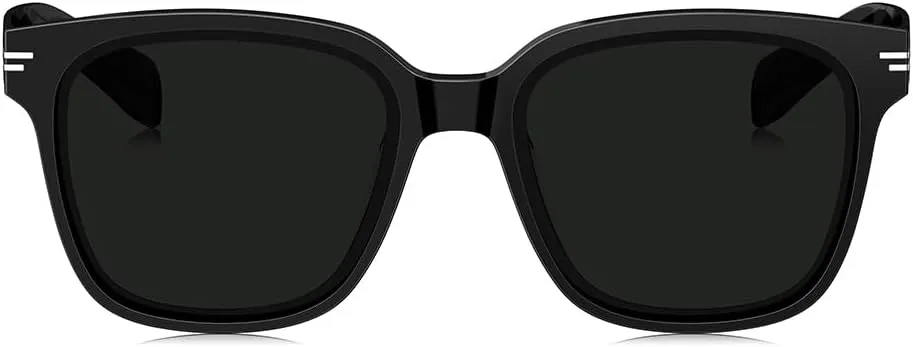 BOLON Men Women Retro Square Polarized Sunglasses, Exclusive Eyewear Brand of EssilorLuxottica