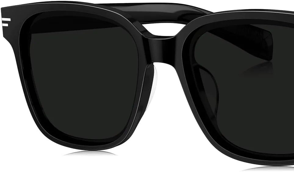 BOLON Men Women Retro Square Polarized Sunglasses, Exclusive Eyewear Brand of EssilorLuxottica