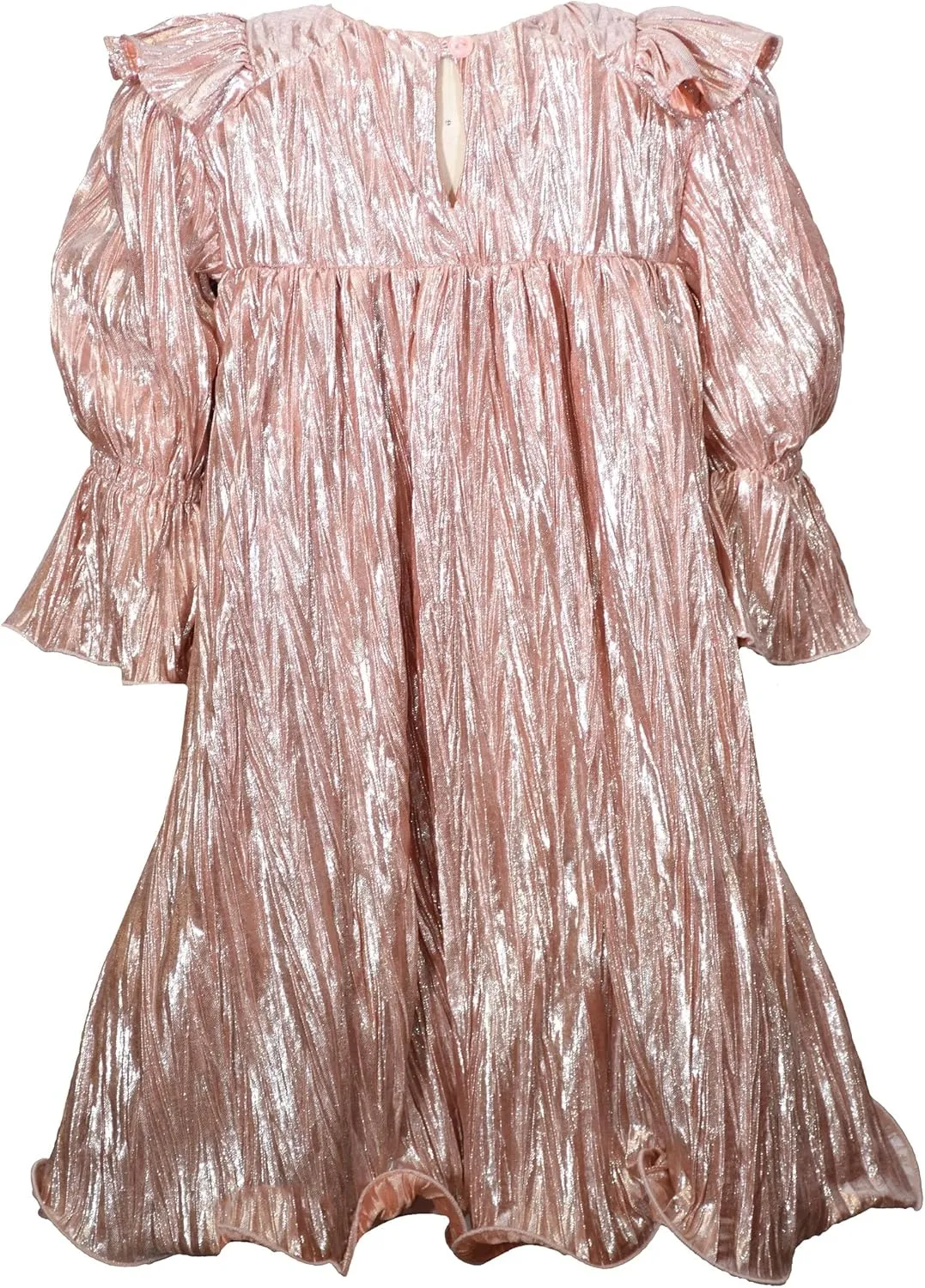 Bonnie Jean Girls 4-16 Metallic Ombre Boudre Special Occasion Dress