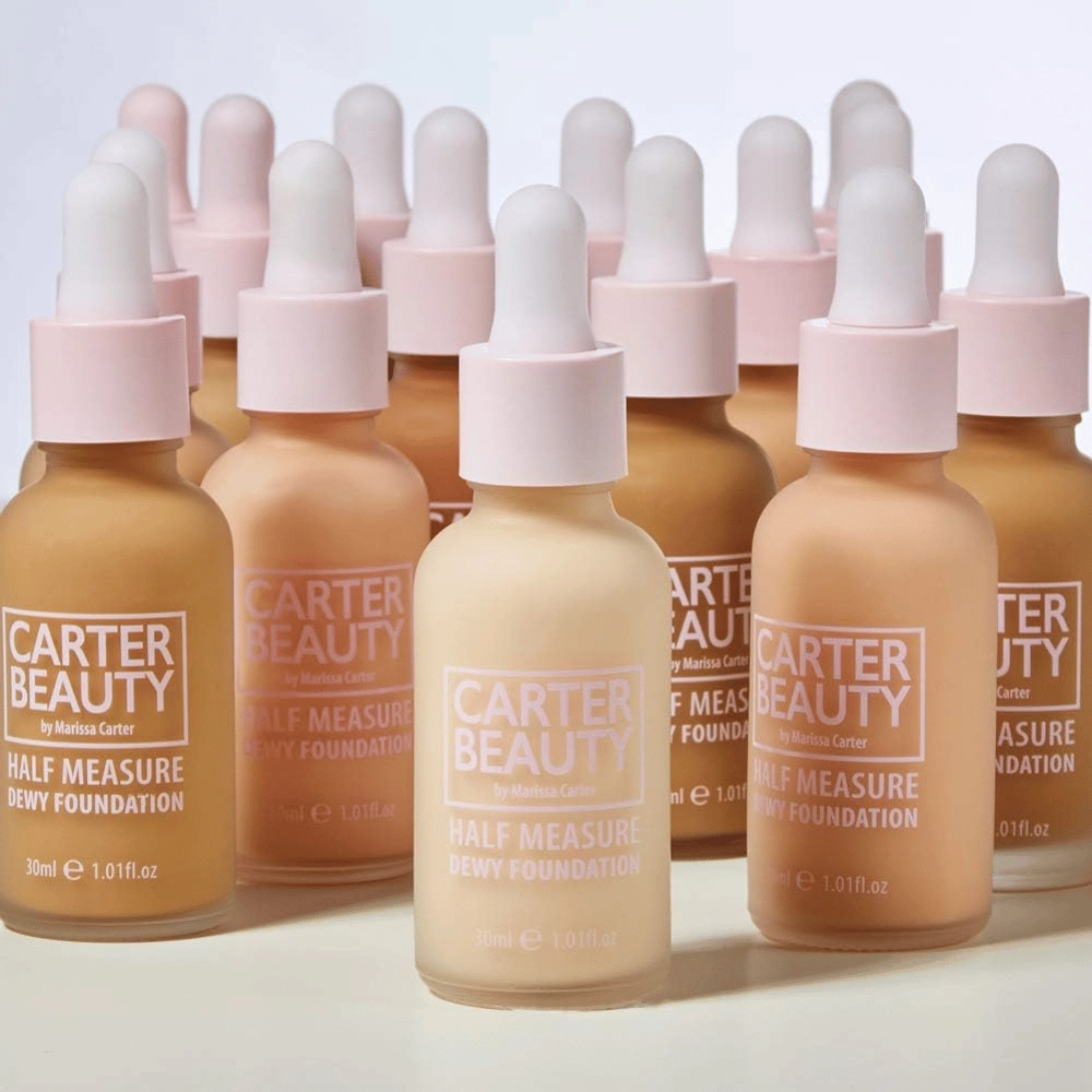 Carter Beauty Half Measure Dewy Foundation - Sticky Toffee