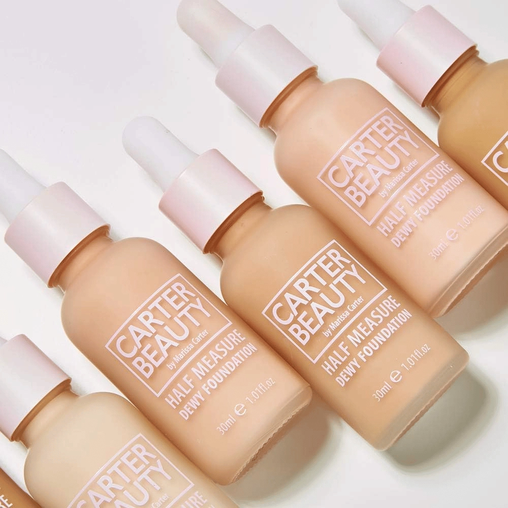 Carter Beauty Half Measure Dewy Foundation - Sticky Toffee