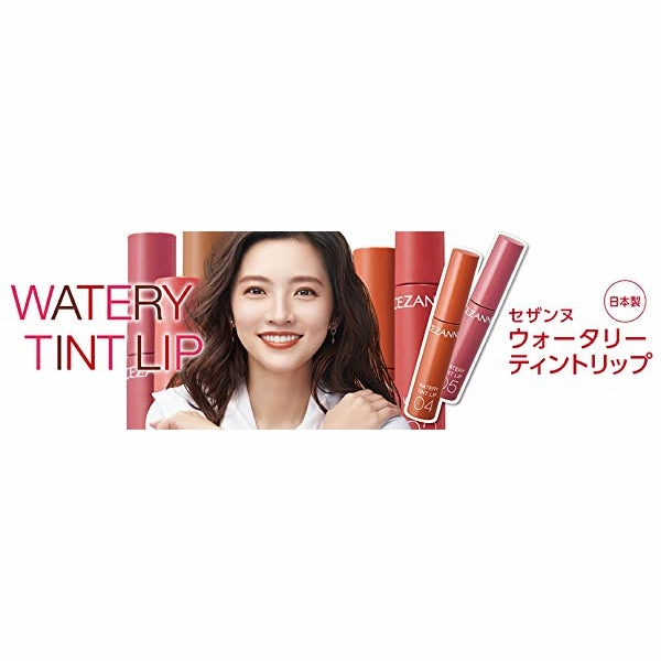 CEZANNE Watery Lip Tint - Lip gloss-tint, color: 06 Pink Beige 4g [With alcohol]