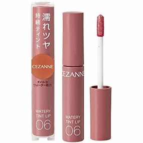 CEZANNE Watery Lip Tint - Lip gloss-tint, color: 06 Pink Beige 4g [With alcohol]