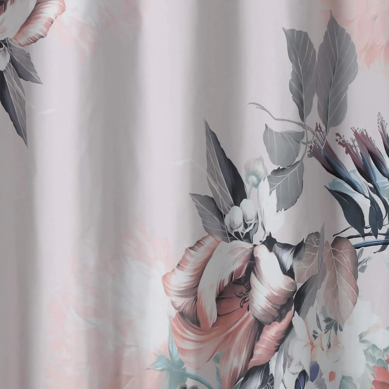 Christian Siriano Shower Curtain, 72" X 72", Dreamy Floral