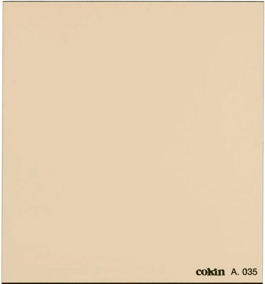 Cokin A035 Filter, A, Warm (81D)
