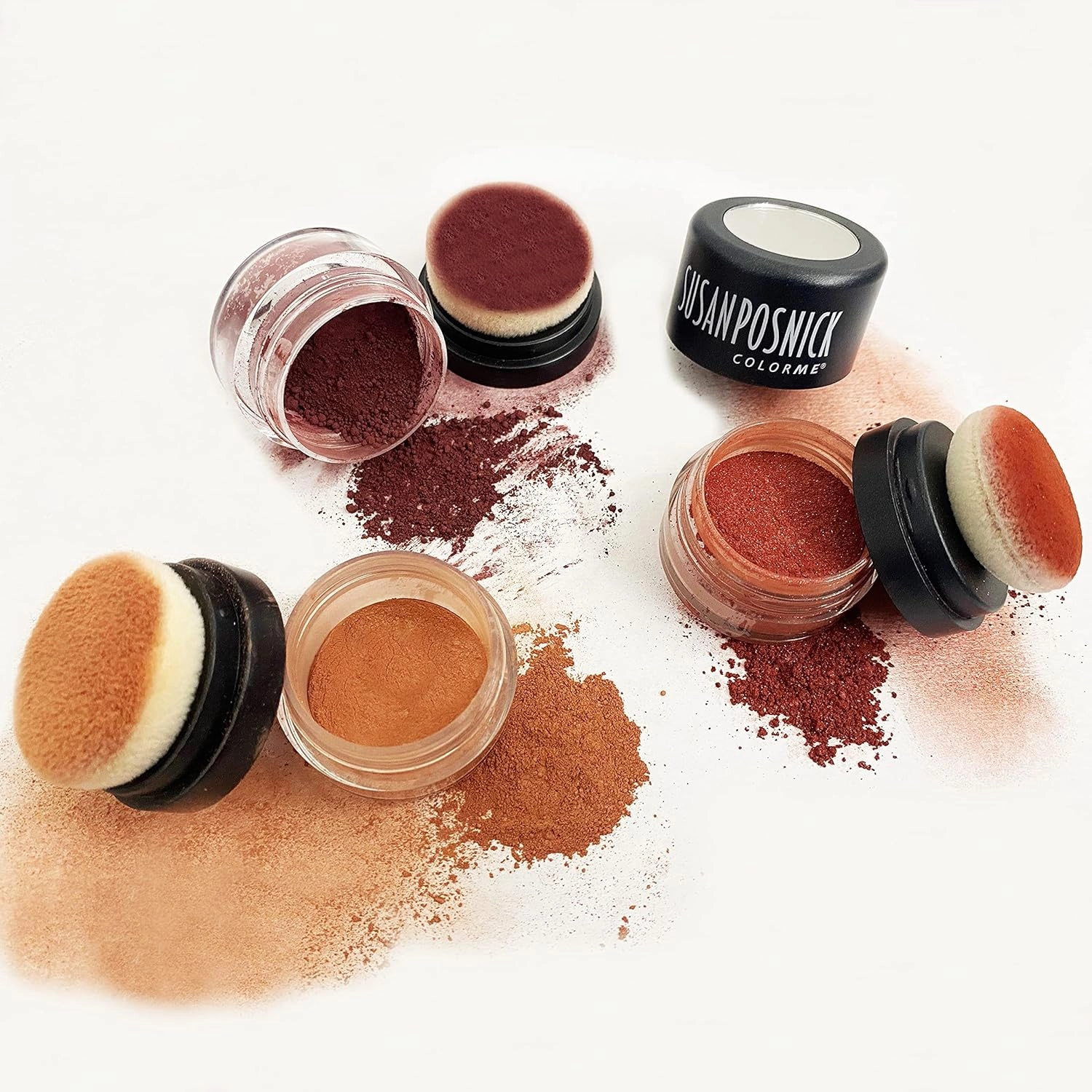 COLORME: Natural Makeup, Vegan, Cruelty Free, Mineral Powder Blush, Eyeshadow, Lip Tint & Sun Protection, In Pot (Orchid) / USA