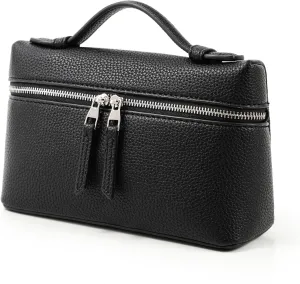 Crossbody Bag for Women, Small Top-Handle Leather Purse Designer Trendy Shoulder Bag Luxury Pouch