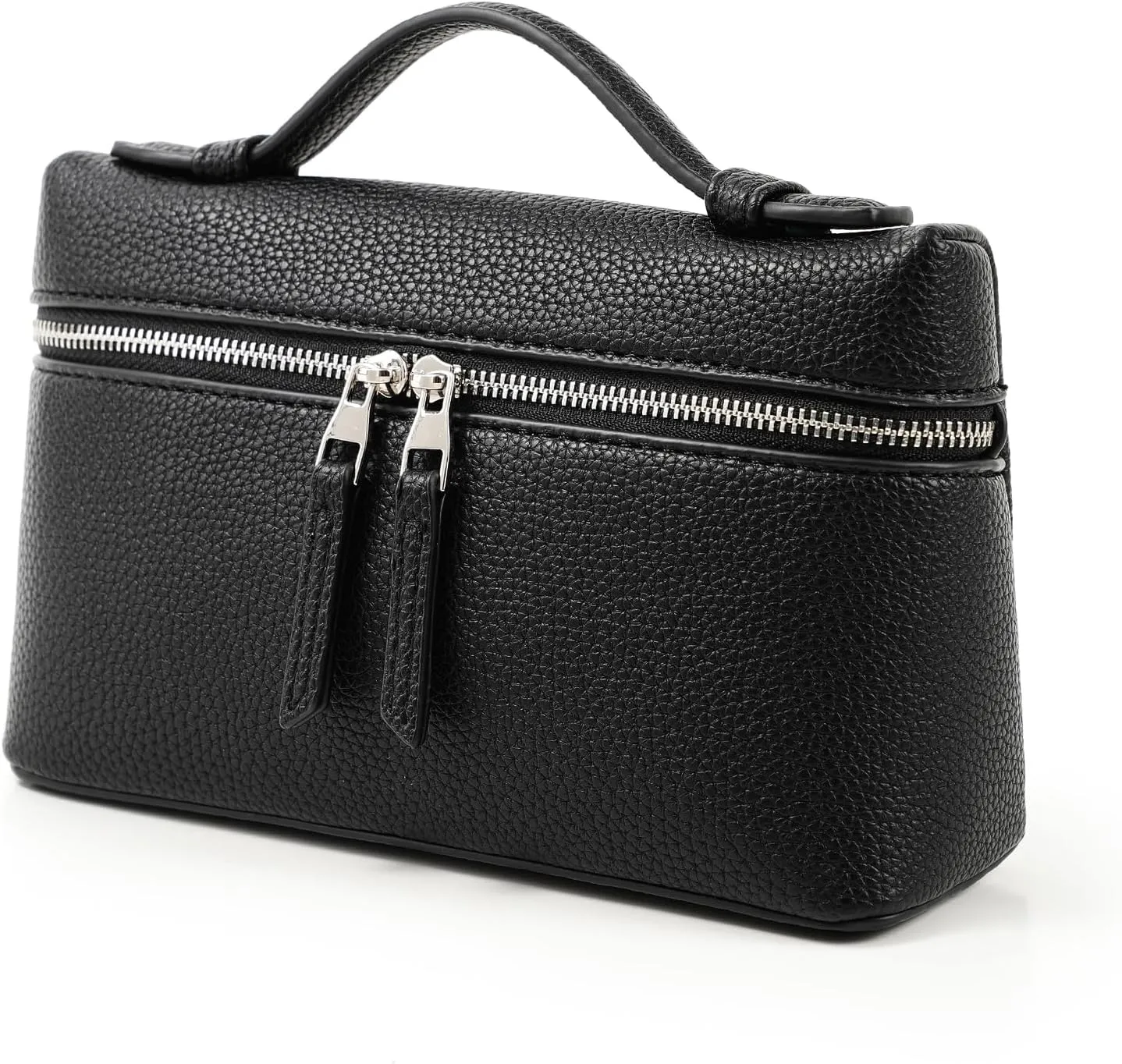 Crossbody Bag for Women, Small Top-Handle Leather Purse Designer Trendy Shoulder Bag Luxury Pouch