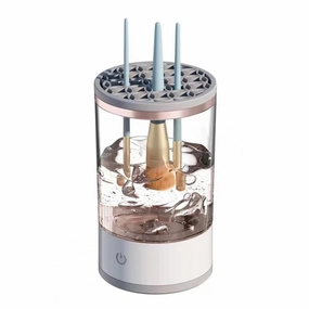 Electric Makeup Brush Cleaner, Makeup Brush Cleaner Machine with Brush Clean Mat, Automatic Cosmetic Brush Cleaner for All Size Beauty Makeup Brushes Set For Her, Women, Girlfriend, Female