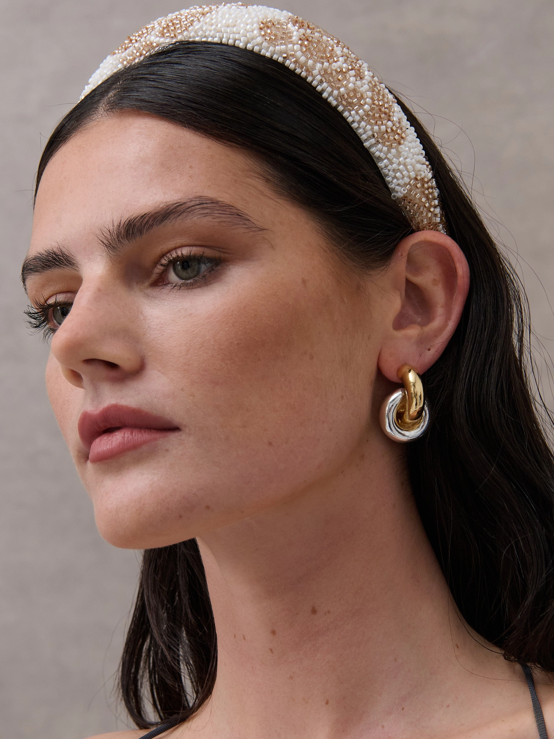 Evie Mix-Metal Plated Earrings