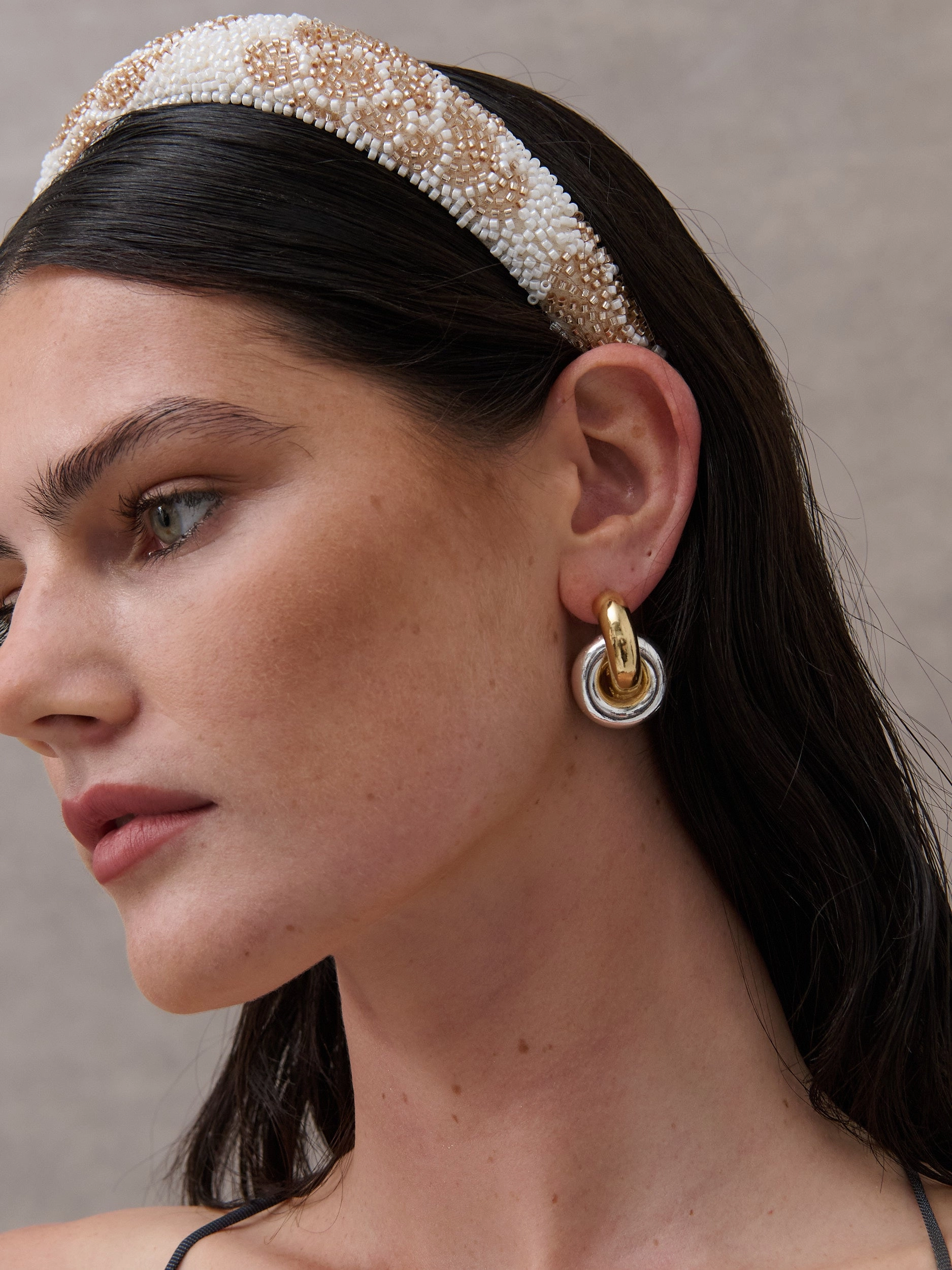 Evie Mix-Metal Plated Earrings