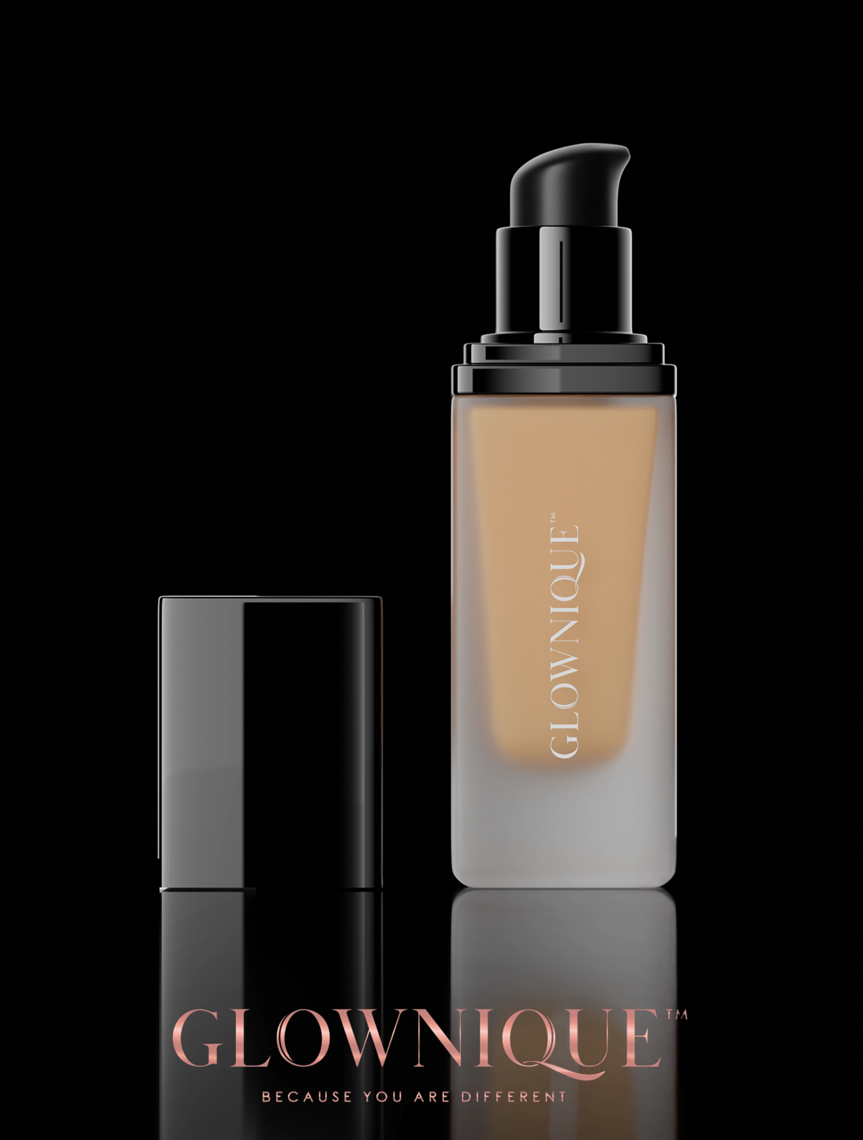 Foundation with SPF - Toasted (30ml) | GLOWNIQUE