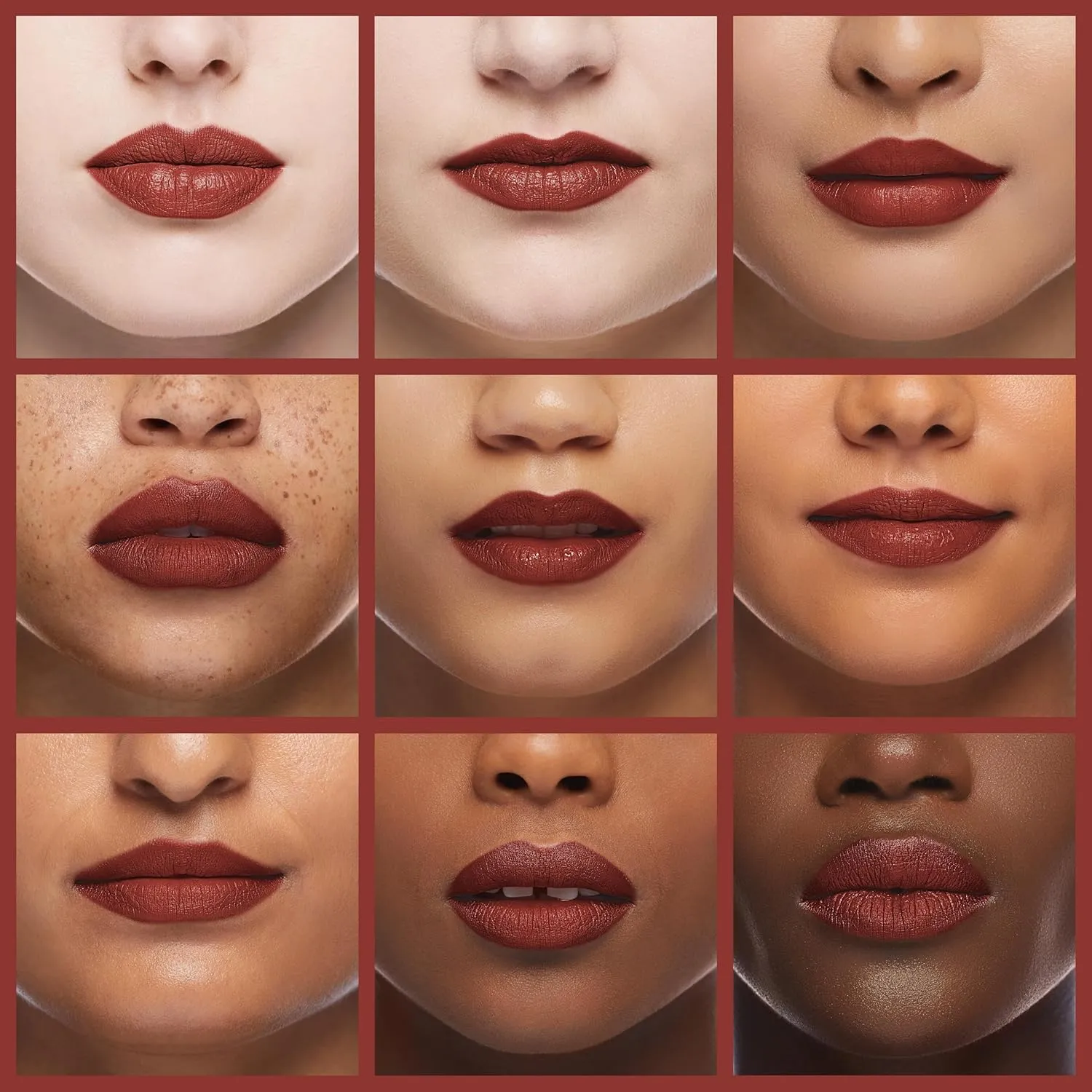 Gabriel Cosmetics Lipstick (Matte Cerise - Mauve Brown/Cool Crème)