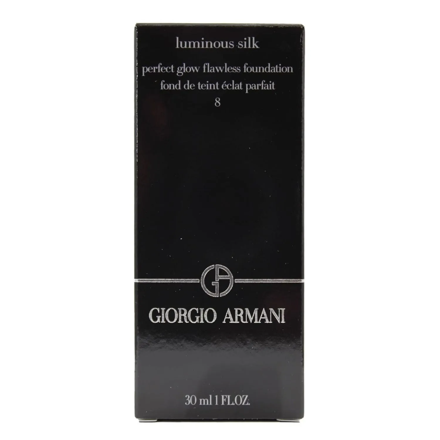 GIORGIO ARMANI Luminous Silk Foundation, No.8 Caramel, 1 Ounce
