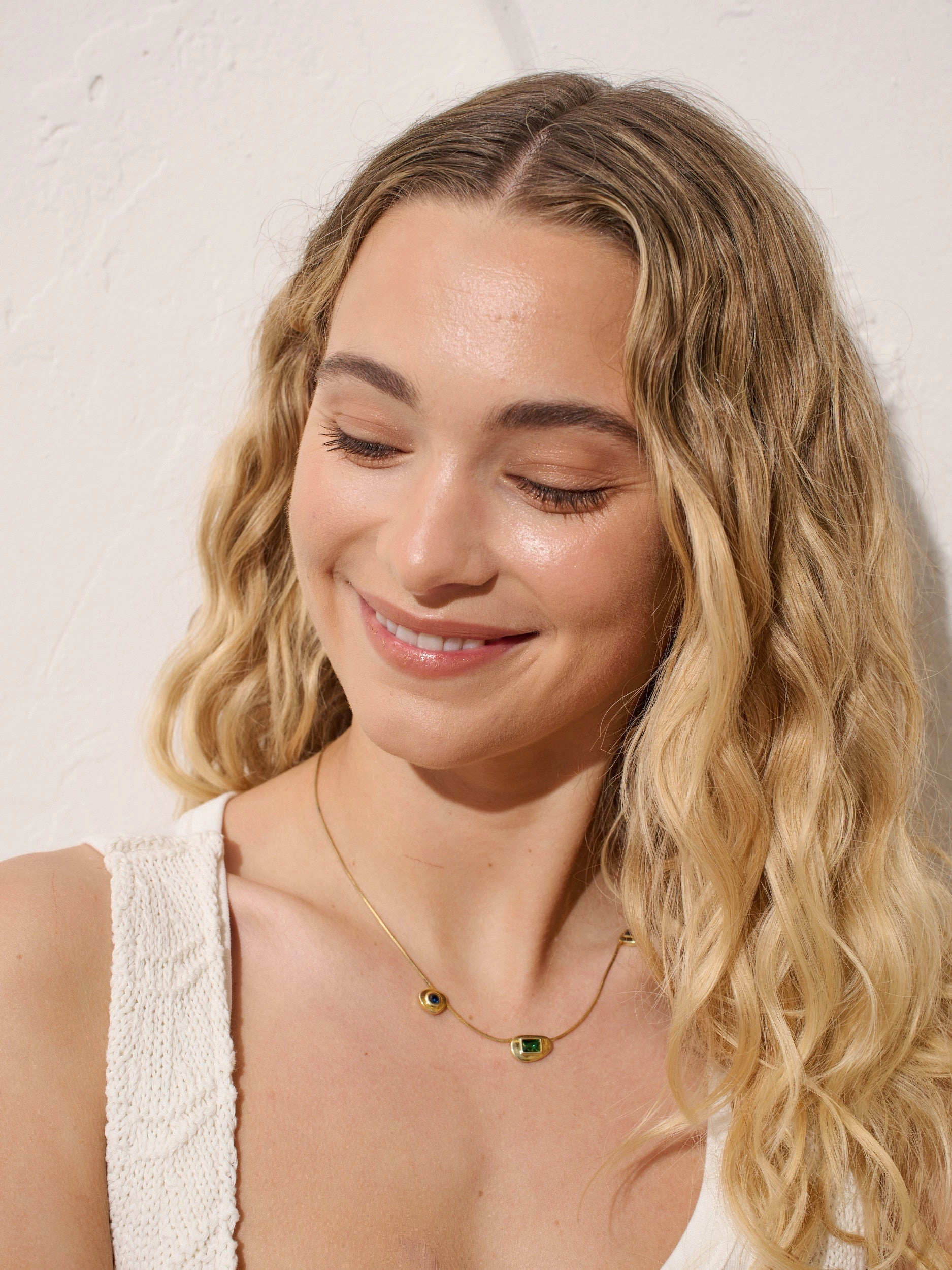 Gisel Eye 18K Gold Plated Necklace