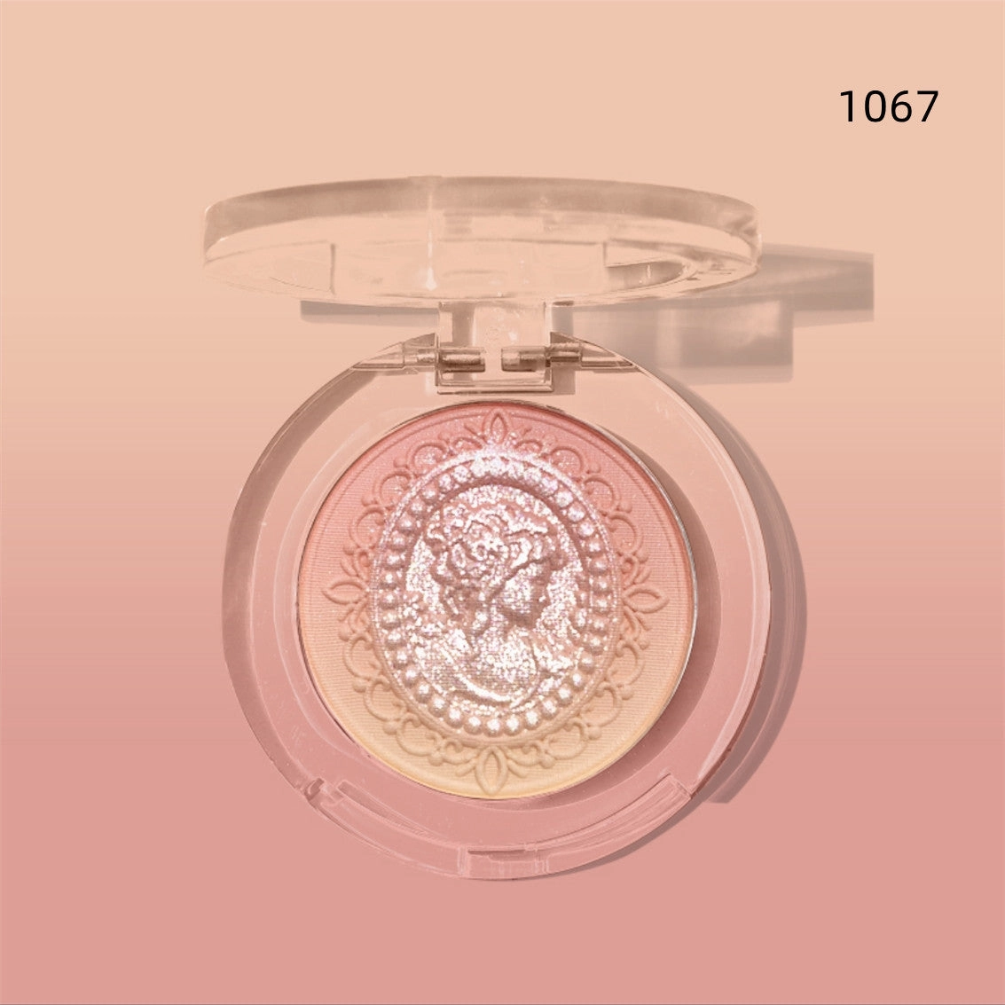 Gradient Embossed Blush  HA0432