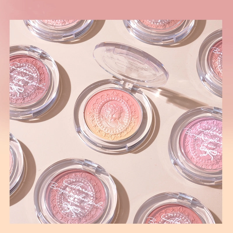 Gradient Embossed Blush  HA0432