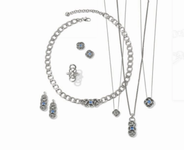 Interlok Lustre Collar Necklace