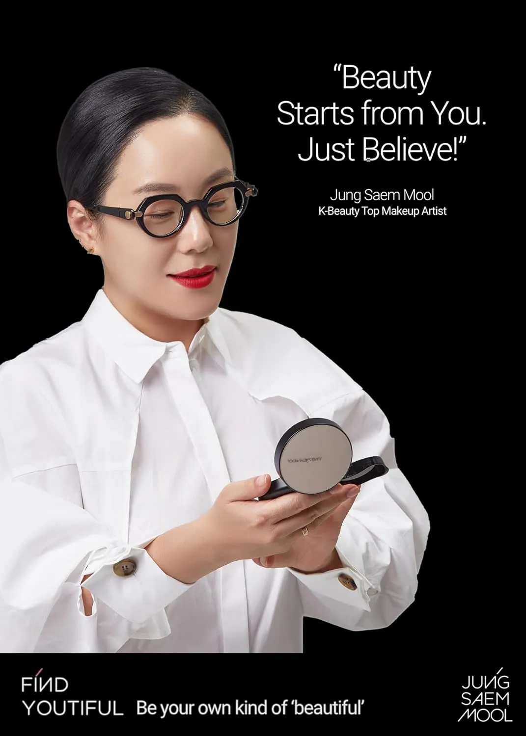 [JUNGSAEMMOOL OFFICIAL] Essential Skin Nuder Cushion (Medium Deep) | Refill Included | Natural Finish | Buildable Coverage | Makeup Artist Brand | Cream Foundation