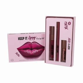 Keep it Lippy Trio Lip Set Mauve