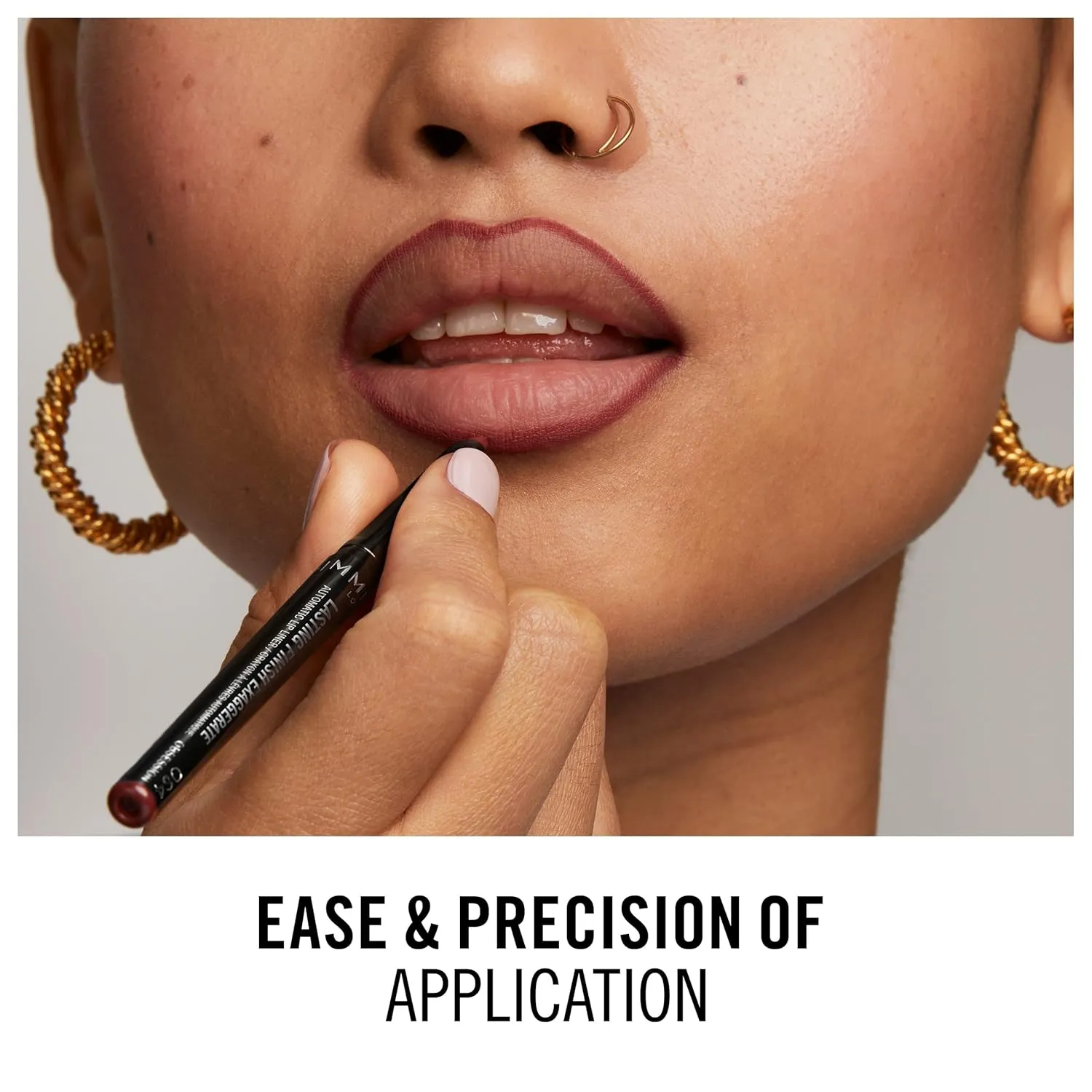Lasting Finish Exaggerate Automatic Lip Liner, 105 Mauve Spell, Shelf Pack of 3