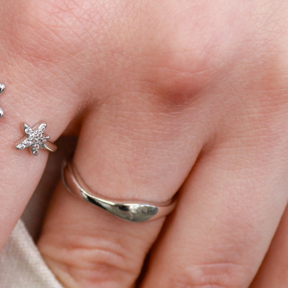 Laura | Adjustable Sterling Silver Ring
