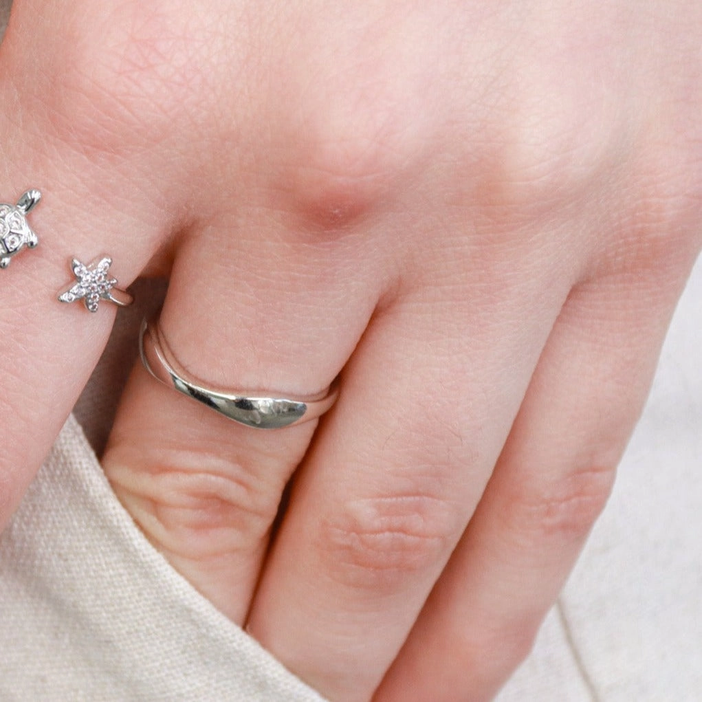 Laura | Adjustable Sterling Silver Ring