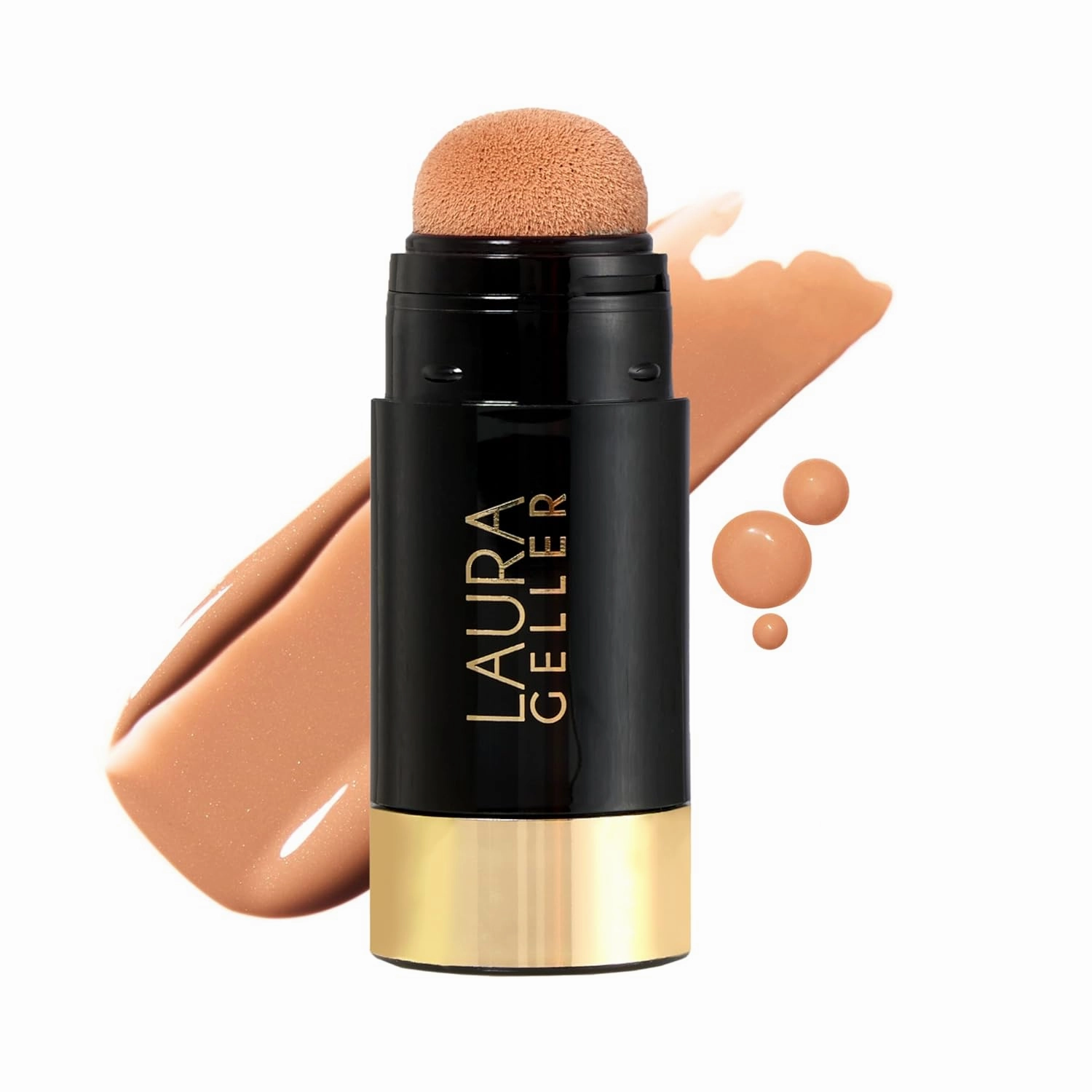 LAURA GELLER NEW YORK Serum Blush Tint, Lightweight Liquid Blush for Cheeks, Weightless Watercolor Sheer Finish, Practical Pink