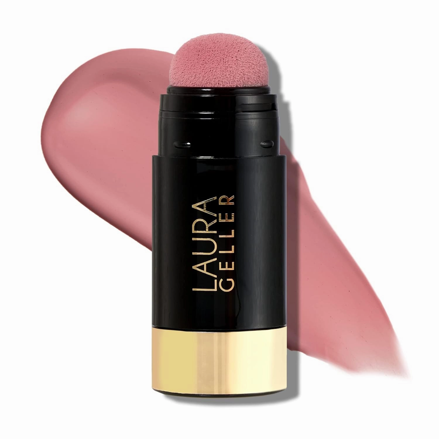 LAURA GELLER NEW YORK Serum Blush Tint, Lightweight Liquid Blush for Cheeks, Weightless Watercolor Sheer Finish, Practical Pink