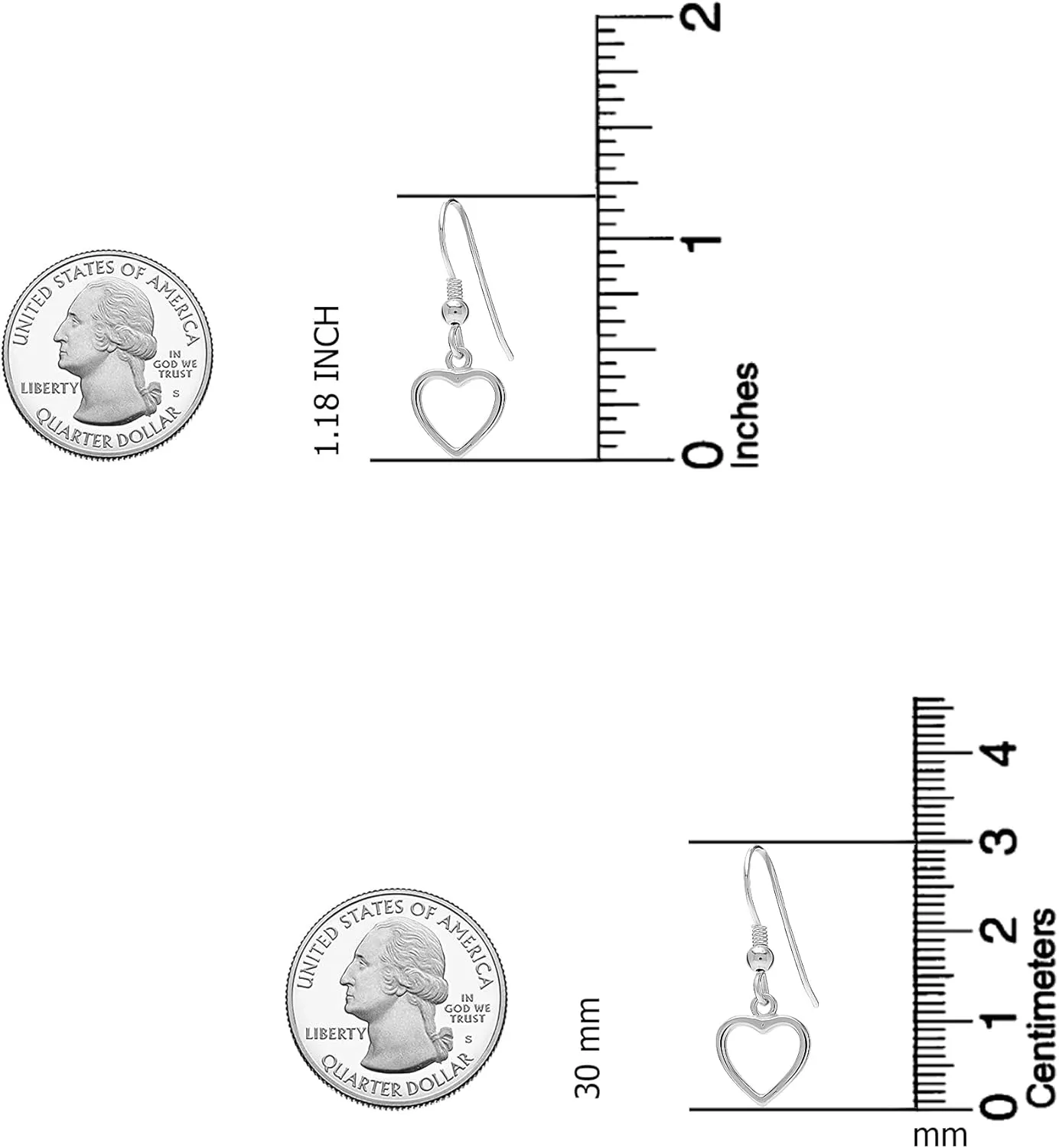 LeCalla 925 Sterling Silver Drop Earring | Lightweight Classic Linear Tear Drop Dangle Earrings | Silver Dangly Earrings Hypoallergenic Jewelry