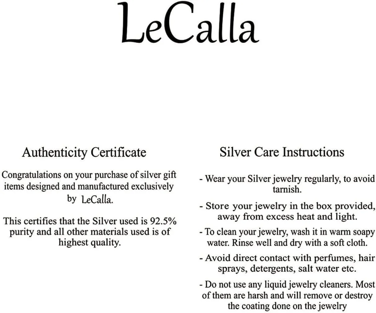 LeCalla 925 Sterling Silver Filigree Dangle Drop Earrings | Lightweight Antique Balinese Teardrop Dangle Drop Earring for Women