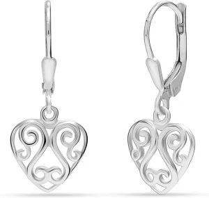 LeCalla 925 Sterling Silver Leverback Drop Earrings Lightweight Bohemia Teardrop Drop Dangle Earring for Women