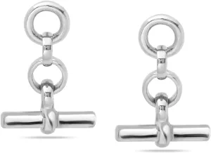 LeCalla 925 Sterling Silver T-Bar Earrings for Women | Women's Bar Earrings jewelry | Bar Drop Dangle Earrings Gift for Birthday Christmas