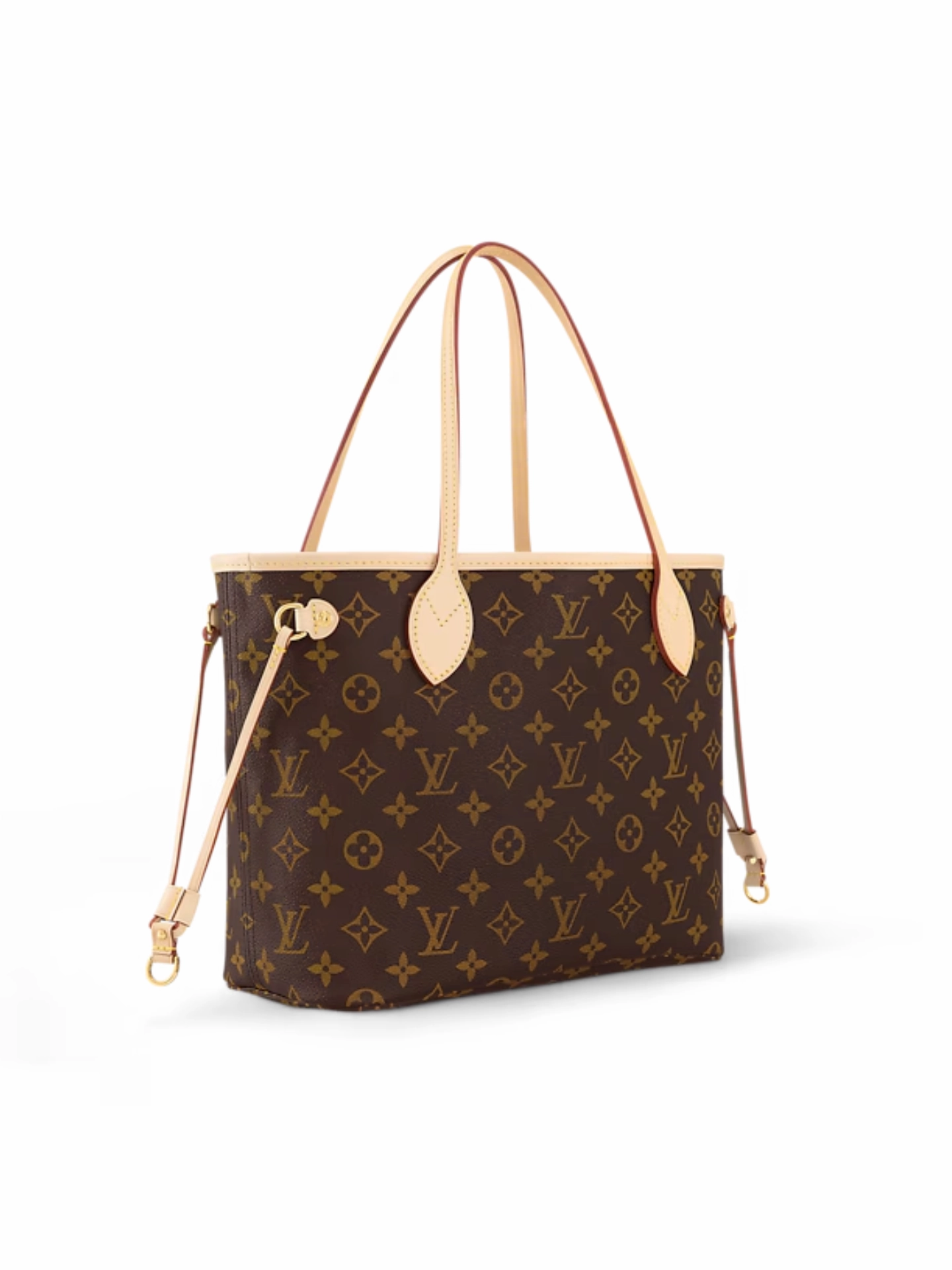 Louis Vuitton Bolsa Neverfull PM Monogram Beige