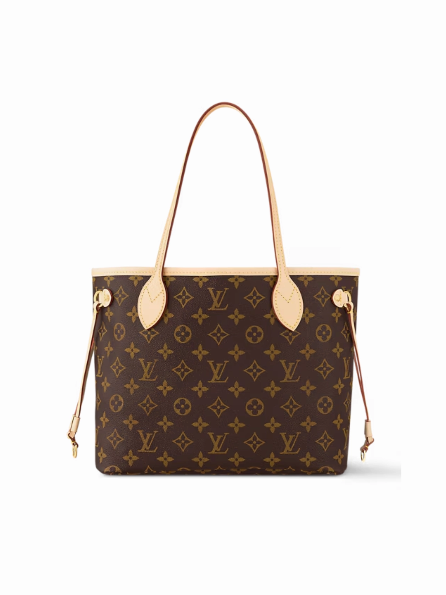 Louis Vuitton Bolsa Neverfull PM Monogram Beige