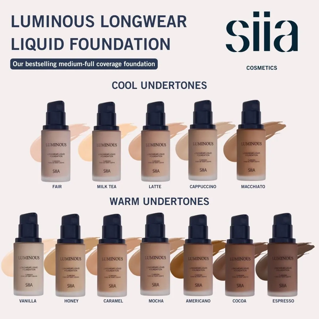 Luminous Longwear Liquid Foundation in C102 Milk Tea