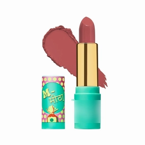 Meetha - Luxe Matte Lipstick, Hydrating & Nourishing, Long lasting, Bullet Matte Mauve Lipstick, 4ML