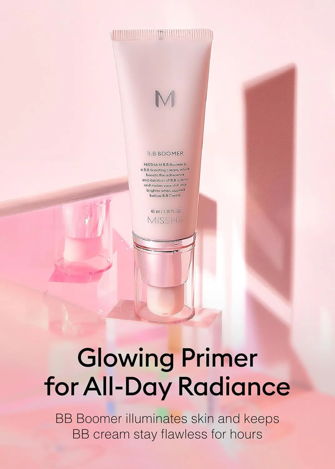 MISSHA BB ESSENTIALS KIT M PERFECT COVER BB CREAM No.23 Natural Beige/SPF 42 PA    1.69 oz & M BB Boomer 1.35 oz -Lightweight, Multi-Function, High Coverage